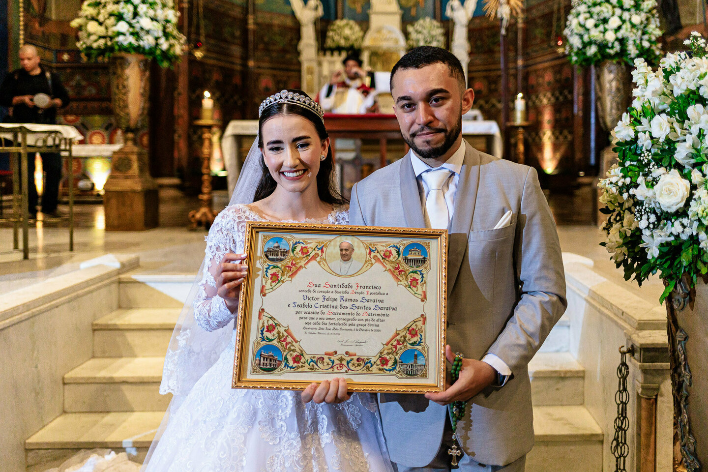 Como conseguir a Bênção Apostólica para o Matrimônio